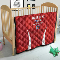 Custom Chile Football Quilt 2024 Vamos La Roja - Red - Wonder Print Shop
