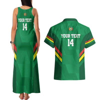 Custom Bolivia Football Couples Matching Tank Maxi Dress and Hawaiian Shirt 2024 Vamos La Verde - Green - Wonder Print Shop