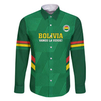 Custom Bolivia Football Family Matching Off Shoulder Short Dress and Hawaiian Shirt 2024 Vamos La Verde - Green - Wonder Print Shop