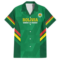 Custom Bolivia Football Family Matching Puletasi and Hawaiian Shirt 2024 Vamos La Verde - Green - Wonder Print Shop
