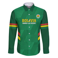 Custom Bolivia Football Family Matching Summer Maxi Dress and Hawaiian Shirt 2024 Vamos La Verde - Green - Wonder Print Shop