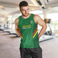 Custom Bolivia Football Men Tank Top 2024 Vamos La Verde - Green - Wonder Print Shop