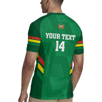 Custom Bolivia Football Rugby Jersey 2024 Vamos La Verde - Green - Wonder Print Shop