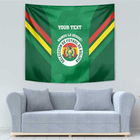 Custom Bolivia Football Tapestry 2024 Vamos La Verde - Green - Wonder Print Shop
