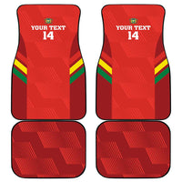 Custom Bolivia Football Car Mats 2024 Vamos La Verde - Red - Wonder Print Shop