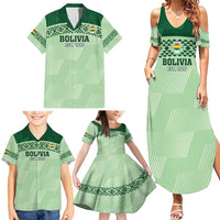 Custom La Verde Bolivia Football Family Matching Summer Maxi Dress and Hawaiian Shirt Est 1926 Newest Version - Wonder Print Shop