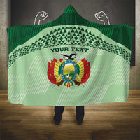 Custom La Verde Bolivia Football Hooded Blanket Est 1926 Newest Version