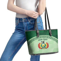 Custom La Verde Bolivia Football Leather Tote Bag Est 1926 Newest Version - Wonder Print Shop