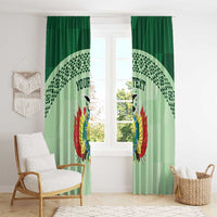 Custom La Verde Bolivia Football Window Curtain Est 1926 Newest Version - Wonder Print Shop