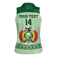 Custom La Verde Bolivia Football Women Sleeveless Polo Shirt Est 1926 Newest Version - Wonder Print Shop
