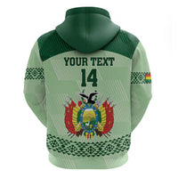 Custom La Verde Bolivia Football Zip Hoodie Est 1926 Newest Version - Wonder Print Shop