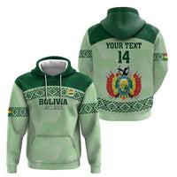 Custom La Verde Bolivia Football Zip Hoodie Est 1926 Newest Version - Wonder Print Shop