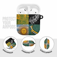 Rugby 2025 Championship AirPods Case Combination of Southern Hemisphere Countries - Wonder Print Shop