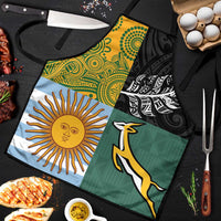 Rugby 2025 Championship Apron Combination of Southern Hemisphere Countries - Wonder Print Shop