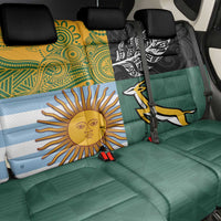 Rugby 2025 Championship Back Car Seat Cover Combination of Southern Hemisphere Countries - Wonder Print Shop