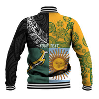 Personalised Rugby 2025 Championship Baseball Jacket Combination of Southern Hemisphere Countries - Wonder Print Shop