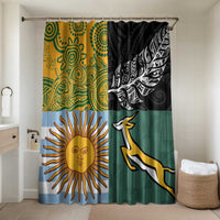 Rugby 2025 Championship Bathroom Set Combination of Southern Hemisphere Countries - Wonder Print Shop