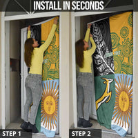 Personalised Rugby 2025 Championship Door Cover Combination of Southern Hemisphere Countries - Wonder Print Shop