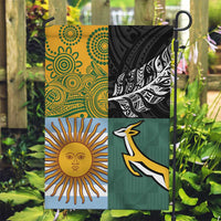 Rugby 2025 Championship Garden Flag Combination of Southern Hemisphere Countries - Wonder Print Shop
