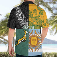 Personalised Rugby 2025 Championship Hawaiian Shirt Combination of Southern Hemisphere Countries - Wonder Print Shop