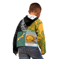 Personalised Rugby 2025 Championship Kid Hoodie Combination of Southern Hemisphere Countries - Wonder Print Shop