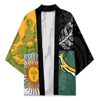 Personalised Rugby 2025 Championship Kimono Combination of Southern Hemisphere Countries - Wonder Print Shop