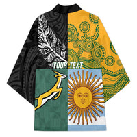 Personalised Rugby 2025 Championship Kimono Combination of Southern Hemisphere Countries - Wonder Print Shop