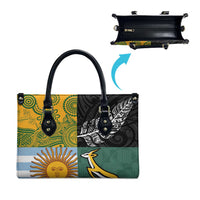 Rugby 2025 Championship Leather Bag Combination of Southern Hemisphere Countries - Wonder Print Shop