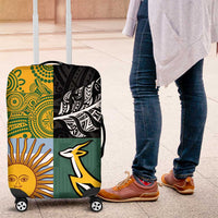 Rugby 2025 Championship Luggage Cover Combination of Southern Hemisphere Countries - Wonder Print Shop