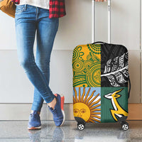 Rugby 2025 Championship Luggage Cover Combination of Southern Hemisphere Countries - Wonder Print Shop