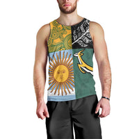 Personalised Rugby 2025 Championship Men Tank Top Combination of Southern Hemisphere Countries - Wonder Print Shop