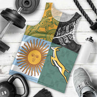 Personalised Rugby 2025 Championship Men Tank Top Combination of Southern Hemisphere Countries - Wonder Print Shop