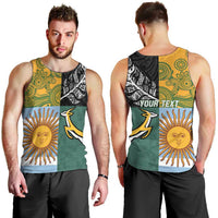 Personalised Rugby 2025 Championship Men Tank Top Combination of Southern Hemisphere Countries - Wonder Print Shop