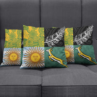 Rugby 2025 Championship Pillow Cover Combination of Southern Hemisphere Countries - Wonder Print Shop