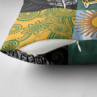 Rugby 2025 Championship Pillow Cover Combination of Southern Hemisphere Countries - Wonder Print Shop