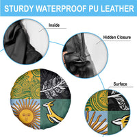 Rugby 2025 Championship Spare Tire Cover Combination of Southern Hemisphere Countries - Wonder Print Shop