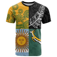 Personalised Rugby 2025 Championship T Shirt Combination of Southern Hemisphere Countries - Wonder Print Shop