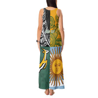 Personalised Rugby 2025 Championship Tank Maxi Dress Combination of Southern Hemisphere Countries - Wonder Print Shop