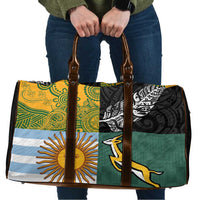 Rugby 2025 Championship Travel Bag Combination of Southern Hemisphere Countries - Wonder Print Shop
