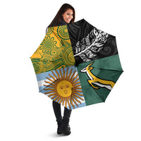 Rugby 2025 Championship Umbrella Combination of Southern Hemisphere Countries - Wonder Print Shop