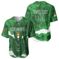 Custom Zimbabwe Rugby 2026 Baseball Jersey Go Sables Sporty Grunge Style