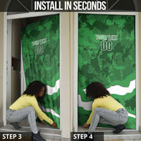 Custom Zimbabwe Rugby 2026 Door Cover Go Sables Sporty Grunge Style