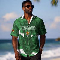Custom Zimbabwe Rugby 2026 Hawaiian Shirt Go Sables Sporty Grunge Style