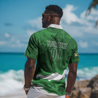 Custom Zimbabwe Rugby 2026 Hawaiian Shirt Go Sables Sporty Grunge Style