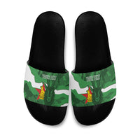 Custom Zimbabwe Rugby 2026 Slide Sandals Go Sables Sporty Grunge Style