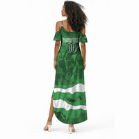 Custom Zimbabwe Rugby 2026 Summer Maxi Dress Go Sables Sporty Grunge Style