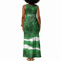 Custom Zimbabwe Rugby 2026 Tank Maxi Dress Go Sables Sporty Grunge Style