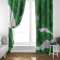 Custom Zimbabwe Rugby 2026 Window Curtain Go Sables Sporty Grunge Style