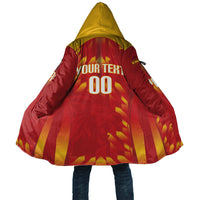 Custom Spain Rugby 2026 Cloak Vamos Los Leones Red Version