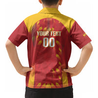 Custom Spain Rugby 2026 Hawaiian Shirt Vamos Los Leones Red Version